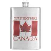 Vlagflessen van Canada op maat van Canada Drink Flacon (Voorkant)
