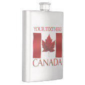 Vlagflessen van Canada op maat van Canada Drink Flacon (Rechts)