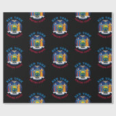 VLAGG VAN DE STAAT NEW YORK CADEAUPAPIER (Vlak)