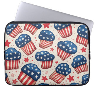 vlaggemuffin laptoptas laptop sleeve
