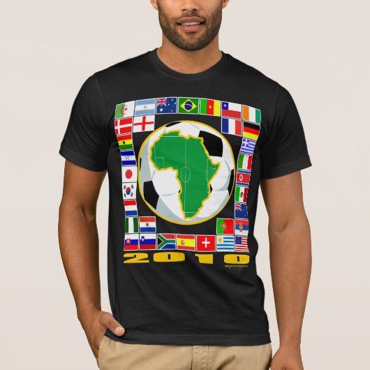 Vlaggen - 2010 t-shirt (Voorkant)