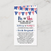 Vlaggen 4 juli: seksfeest informatiekaartje (Voorkant)