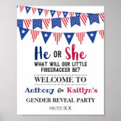 Vlaggen 4 juli: seksfeest poster (Voorkant)