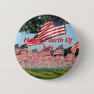 Vlaggen Amerikaanse vlaggen Amerikaanse vlaggen Pa Ronde Button 5,7 Cm