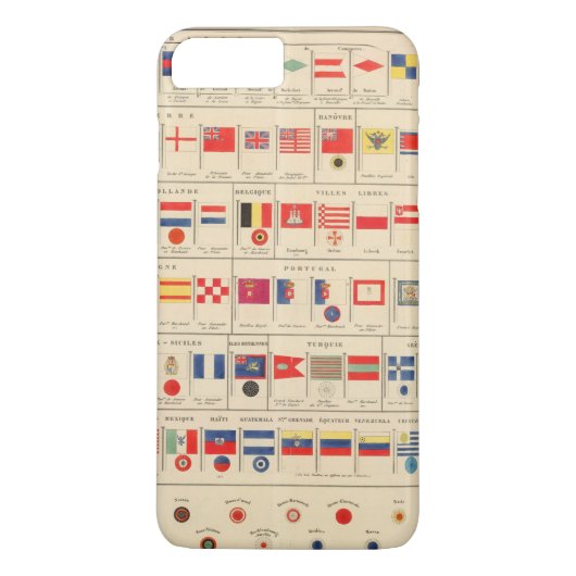 Vlaggen, badges Case-Mate iPhone case (Achterkant)