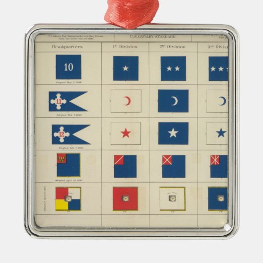 Vlaggen, badges, enz. metalen ornament (Voorkant)