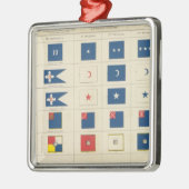 Vlaggen, badges, enz. metalen ornament (Links)