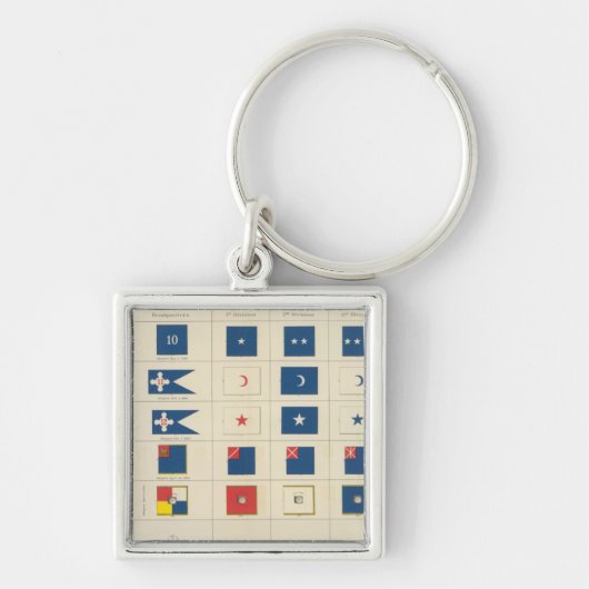 Vlaggen, badges, enz. sleutelhanger (Voorkant)