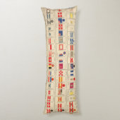 Vlaggen, badges lichaamskussen (Achterkant (Verticaal))