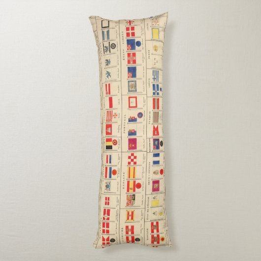 Vlaggen, badges lichaamskussen (Achterkant (Verticaal))