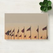 Vlaggen bij Sunset American Patriotic USA Post-it® Notes (Kantoor)