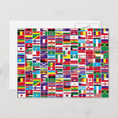 vlaggen-briefkaart briefkaart (Voorkant / Achterkant)