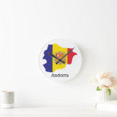 Vlaggen en Andorra Ronde Klok (Huis)