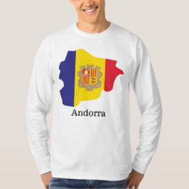 Vlaggen en Andorra T-shirt