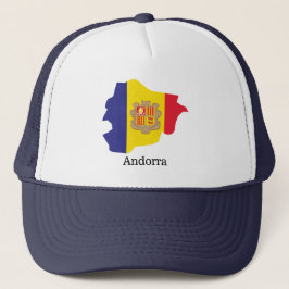 Vlaggen en Andorra Trucker Pet