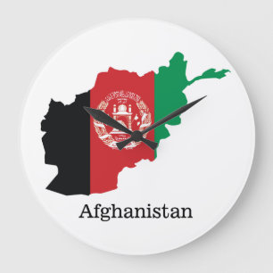 Vlaggen en landen Afghanistan Grote Klok