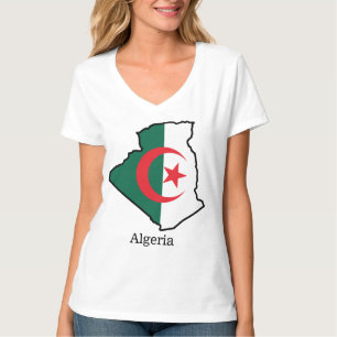 Vlaggen en landen Algerije T-shirt