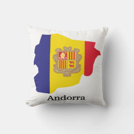 Vlaggen en landen Andorra Kussen