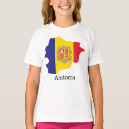 Vlaggen en landen Andorra T-shirt