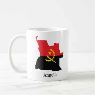 Vlaggen en landen Angola Koffiemok