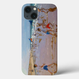 Vlaggen en reflecties Montalivet iPhone 13 Hoesje