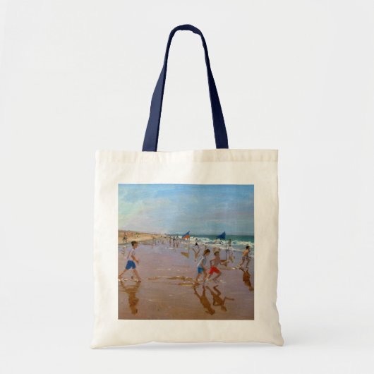 Vlaggen en reflecties Montalivet Tote Bag (Voorkant)