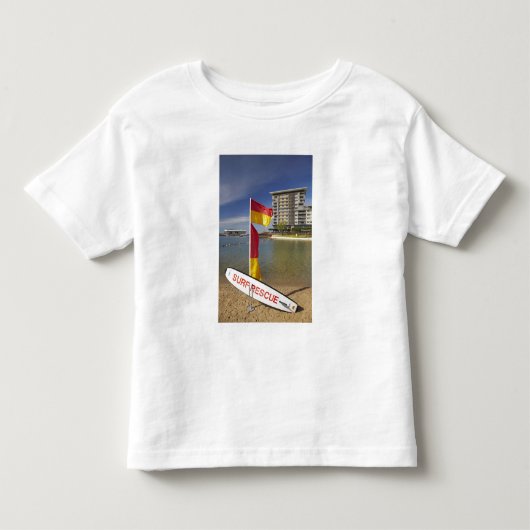 Vlaggen en surf reddingsplank kinder shirts (Voorkant)