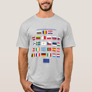 Vlaggen EU-landen T-shirt