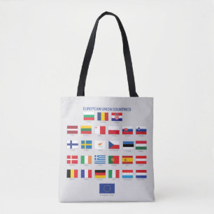 Vlaggen EU-landen Tote Bag