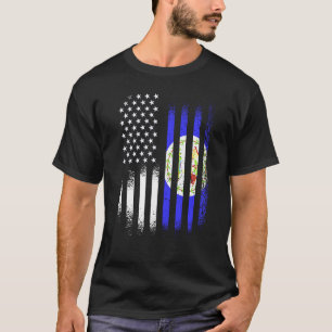 Vlaggen in Belizean American Patriot Grown Country T-shirt