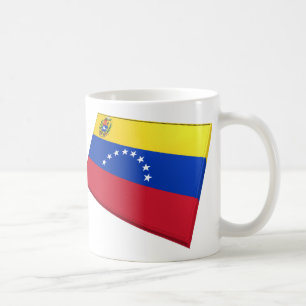 Vlaggen in de VS en Venezuela Koffiemok