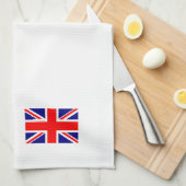 Vlaggen in het Verenigd Koninkrijk en de Verenigde Theedoek (Quarter Fold)