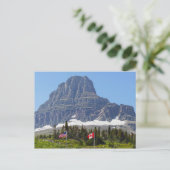 Vlaggen, Logan Pass, Glacier National Park Briefkaart (Staand voorkant)