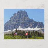 Vlaggen, Logan Pass, Glacier National Park Briefkaart (Voorkant)