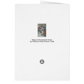 Vlaggen op 57th Street door Frederick Childe Hassa (Achterkant)