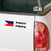 vlaggen, PINOY PRIDE Bumpersticker (Op Truck)