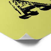 Vlaggen van Afrika 36" bij 24"  Afrika vlaggenkaar Poster (Hoek)