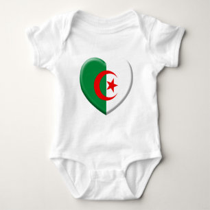 Vlaggen van Algerije love Romper
