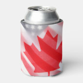 vlaggen van Canada en de Verenigde Staten Blikjeskoeler (Blikje Voorkant)