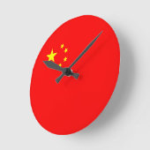 vlaggen van china ronde klok (Hoek)