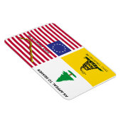 Vlaggen van de Amerikaanse revolutie Magneet (Rechterzijde)