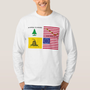 Vlaggen van de Amerikaanse revolutie T-shirt