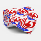 Vlaggen van de draaikolk stropdas (Opgerold)
