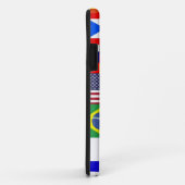 Vlaggen van de internationale collage Case-Mate iPhone case (Achterkant/rechts)
