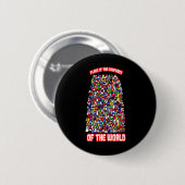 vlaggen van de landen van de wereld ronde button 5,7 cm (Voorkant /achterkant)