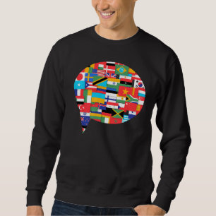 vlaggen van de landen van de wereld trui