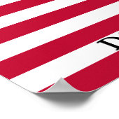 Vlaggen van de marine en van Gadsden - Circa 1775- Poster (Hoek)