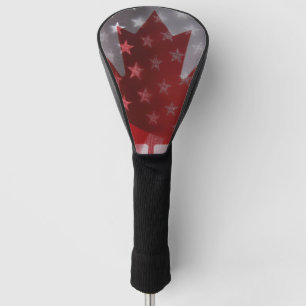 Vlaggen van de Verenigde Staten en Canada Golfheadcover