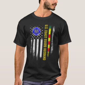 Vlaggen van de Verenigde Staten Rond Kustwacht Vi T-shirt