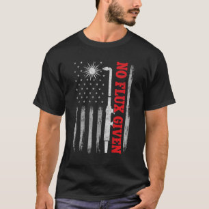 Vlaggen van de VS voor heren en bejaarden T-shirt